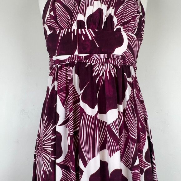 Trixxi Dress Women L Baby Doll Halter Top Floral Y2K‎ Hippie Easter Prom Formal - Picture 4 of 16